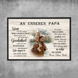 Personalisiertes Poster - An unseren Papa