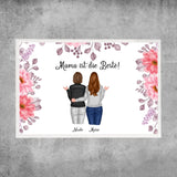 Personalisiertes Poster - Mama ist die Beste!