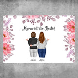 Personalisiertes Poster - Mama ist die Beste!