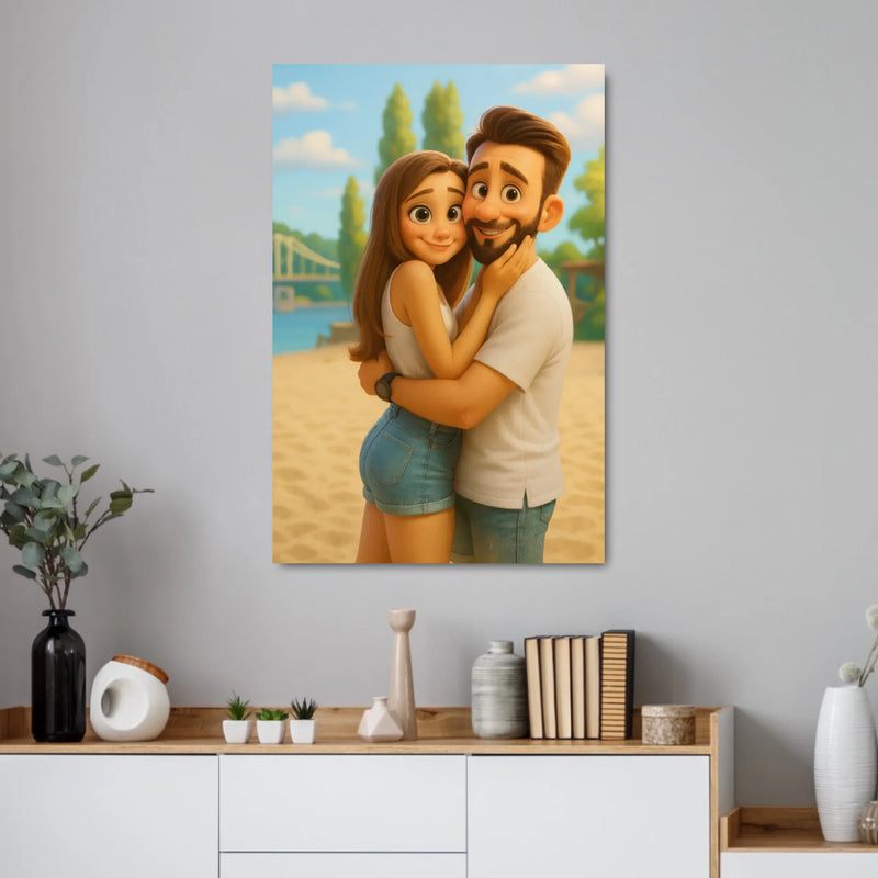 Personalisiertes Poster - Portrait im Disney-Stil
