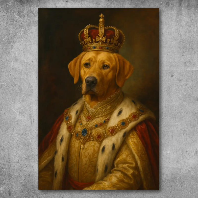 Personalisiertes Poster - Royal Haustier