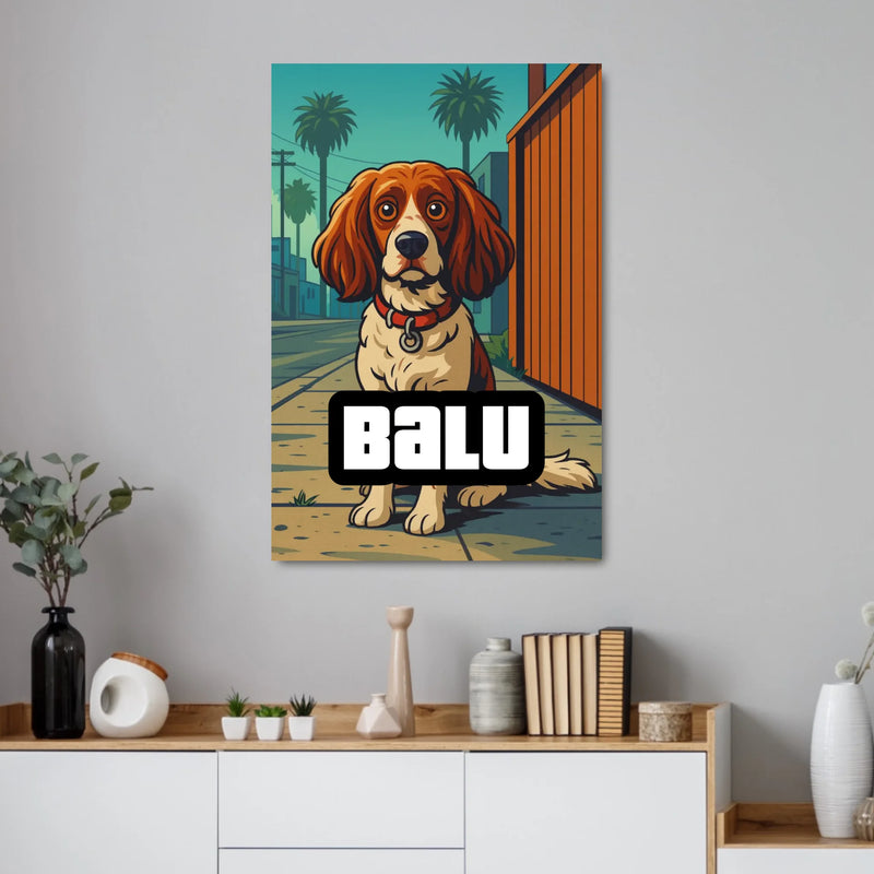 Personalisiertes Poster - GTA Haustier