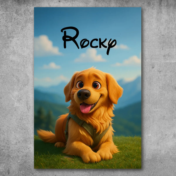 Personalisiertes Poster - Disney Haustier