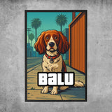 Personalisiertes Poster - GTA Haustier