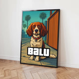 Personalisiertes Poster - GTA Haustier