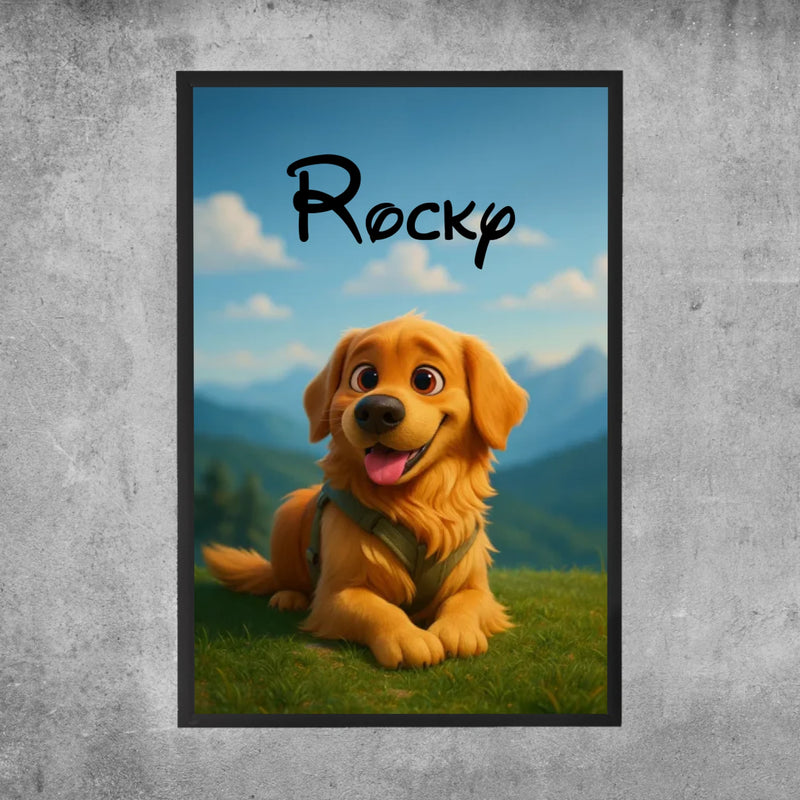 Personalisiertes Poster - Disney Haustier