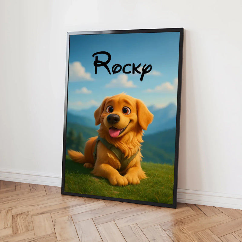 Personalisiertes Poster - Disney Haustier