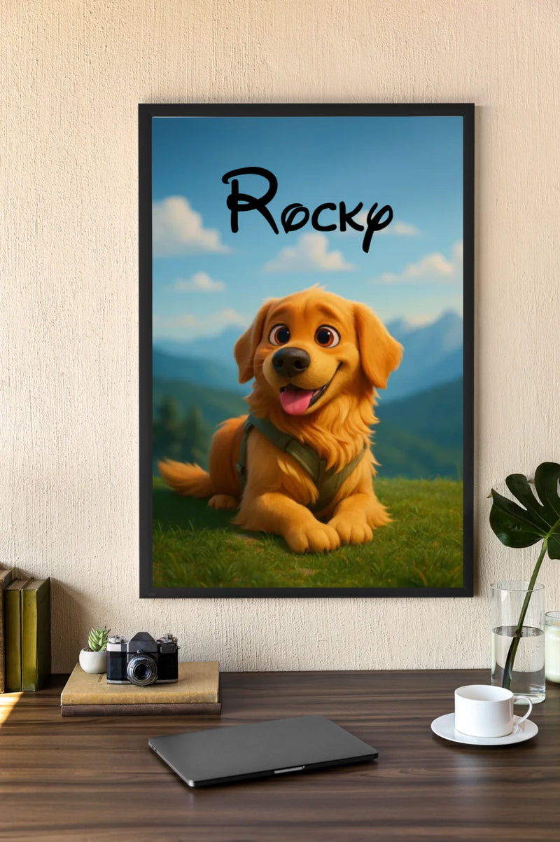 Personalisiertes Poster - Disney Haustier