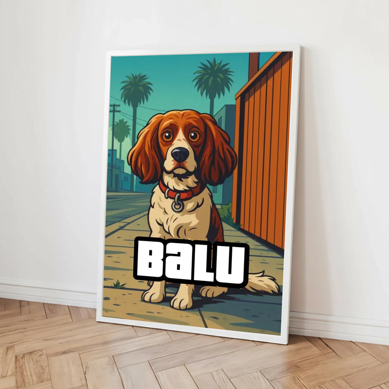 Personalisiertes Poster - GTA Haustier