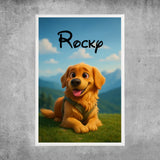 Personalisiertes Poster - Disney Haustier
