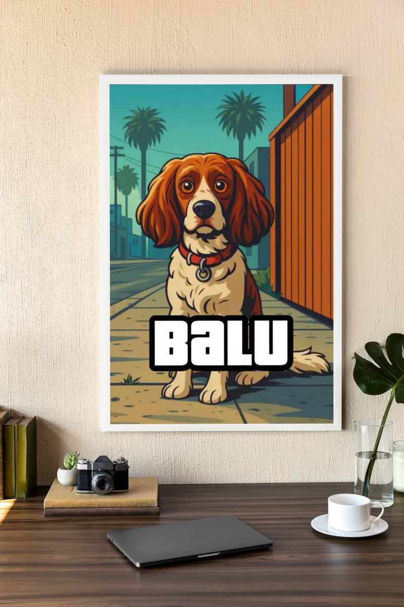Personalisiertes Poster - GTA Haustier