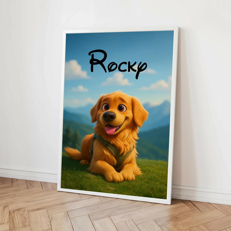 Personalisiertes Poster - Disney Haustier