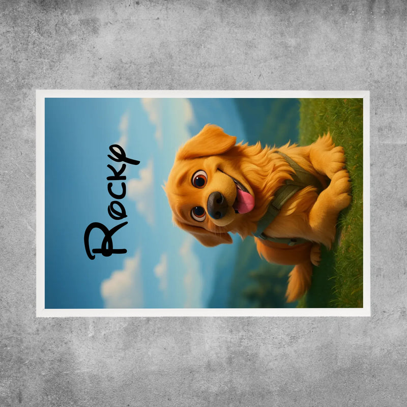Personalisiertes Poster - Disney Haustier