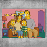 Personalisiertes Poster - Familienportrait