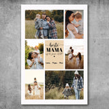 Personalisiertes Poster - Beste Mama