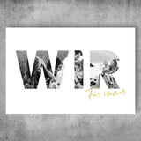 Personalisiertes Poster - Wir