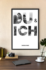 Personalisiertes Poster - Du & Ich