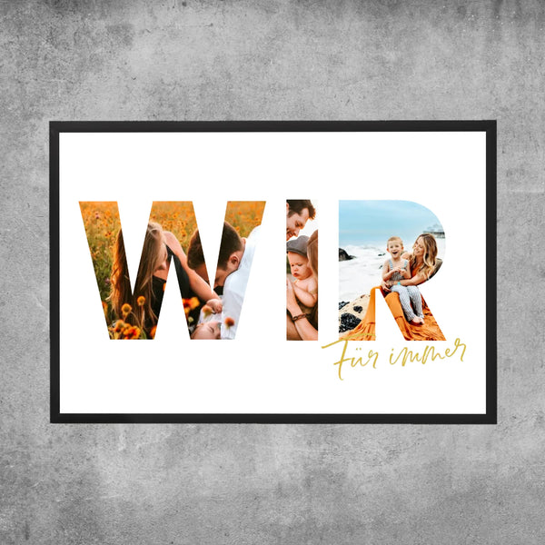 Personalisiertes Poster - Wir