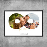 Personalisiertes Poster - Für immer