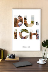 Personalisiertes Poster - Du & Ich