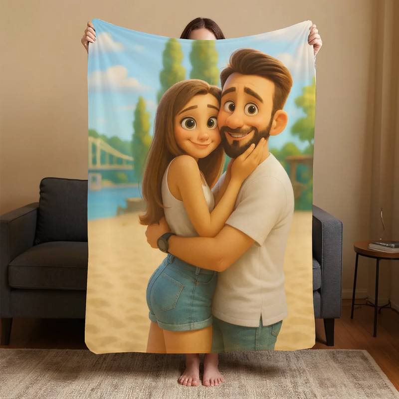 Blanket Mockup 3