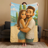 Blanket Mockup 3