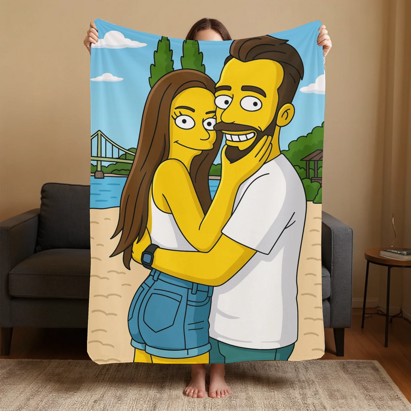 Blanket Mockup 3