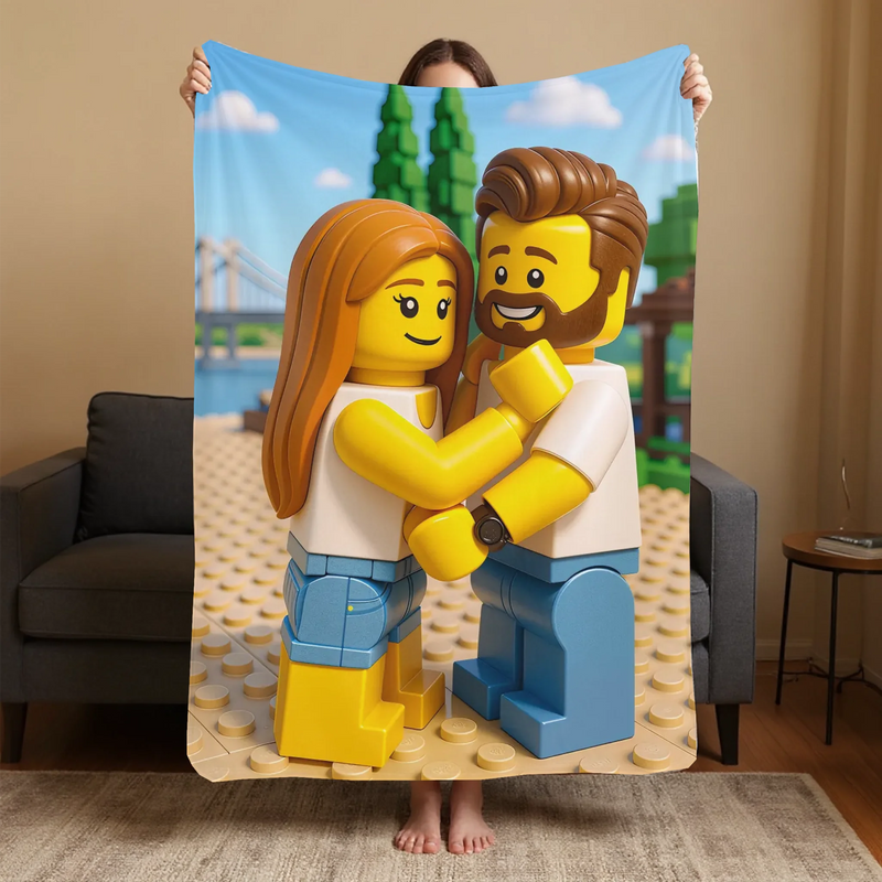 Blanket Mockup 3