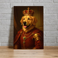 Personalisierte Leinwand - Royal Haustier