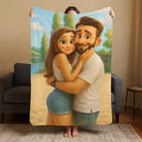 Blanket Mockup 3