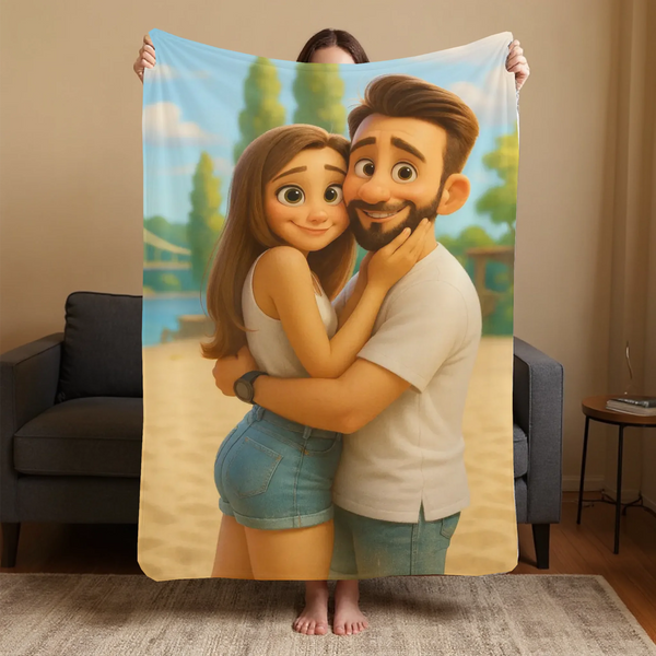 Blanket Mockup 3