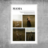 Personalisiertes Poster - Mama