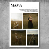 Personalisiertes Poster - Mama