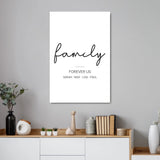 Personalisiertes Poster - Familie