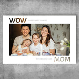 Personalisiertes Poster - Wow Mom