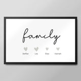 Mockup für Poster Schwarzer Rahmen