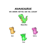 Personalisiertes Kissen - Mamasaurus