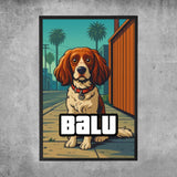 Personalisiertes Poster - GTA Haustier