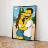 Personalisiertes Poster - Portrait im Cartoon-Stil