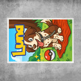 Personalisiertes Poster - Pokémon Haustier