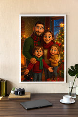 Personalisiertes Poster - Weihnachtsportrait